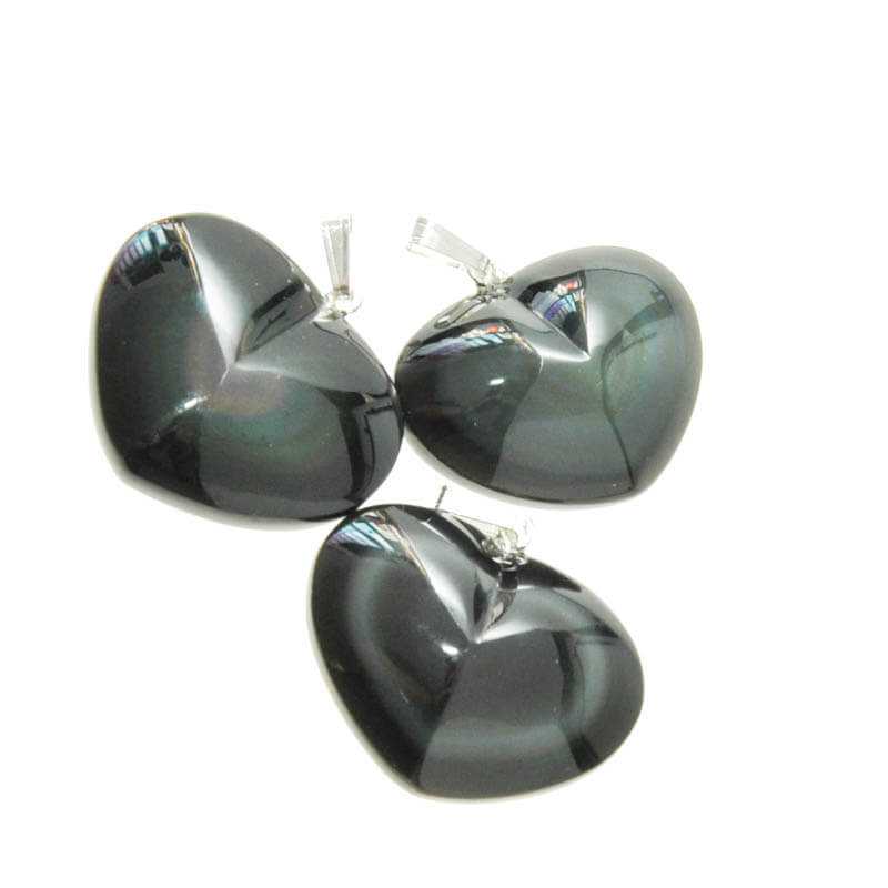 Regenbogen - Obsidian Anhänger - Kehuna Stones and Senses