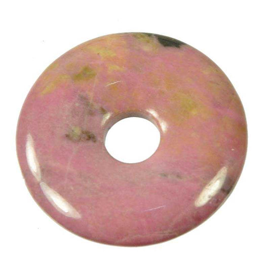 Rhodonit Donut 30 mm - Kehuna Stones and Senses