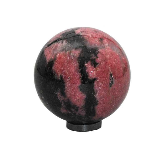 Rhodonit Edelstein Kugel - Kehuna Stones and Senses