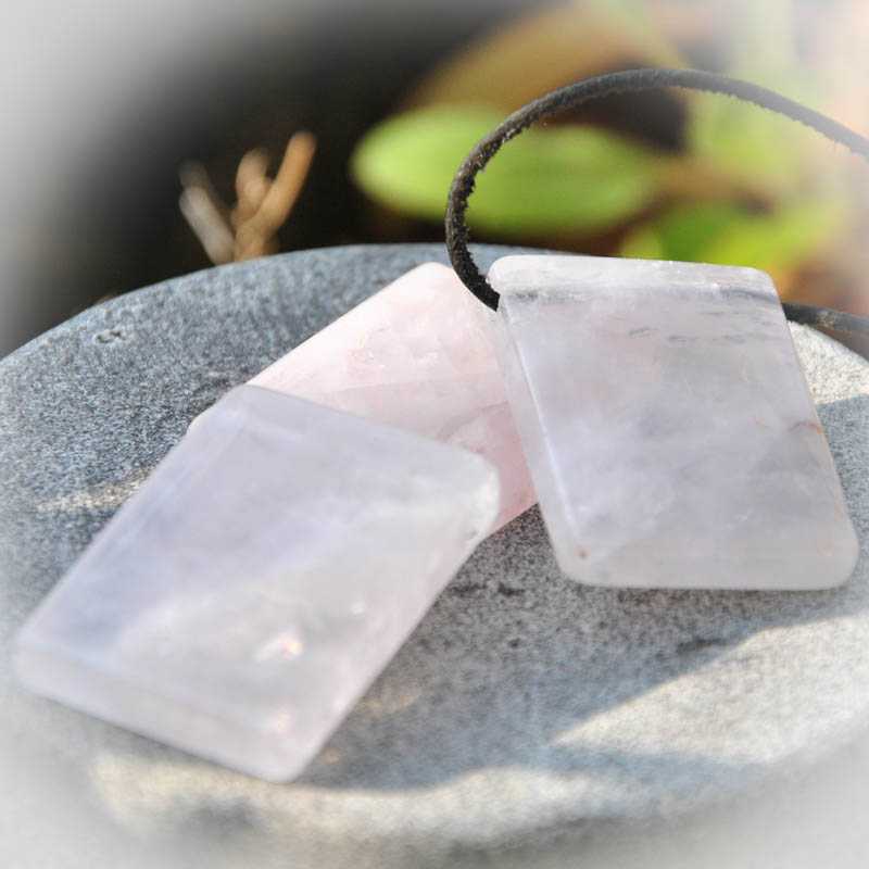 Rosenquarz Anhänger - Kehuna Stones and Senses