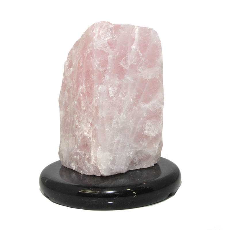 Rosenquarz Edelsteinlampe 6 - Kehuna Stones and Senses
