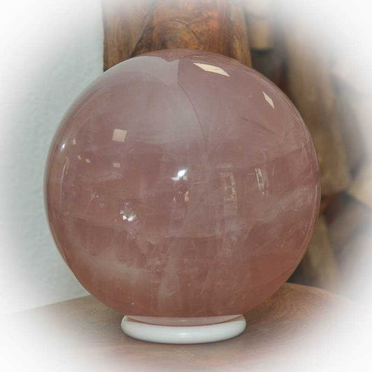 Rosenquarz Kugel 40 - Kehuna Stones and Senses