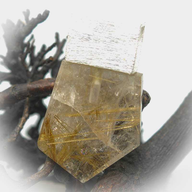 Rutilquarz Anhänger - Kehuna Stones and Senses