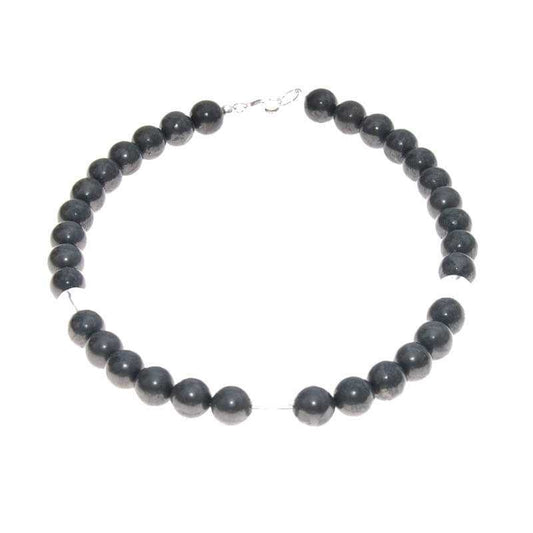 Schungit Kette XL aus Karelien - Kehuna Stones and Senses