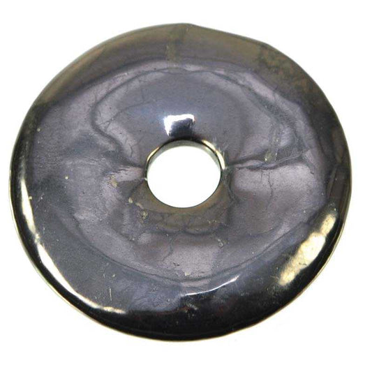 Schungit Donut 50mm - Kehuna Stones and Senses