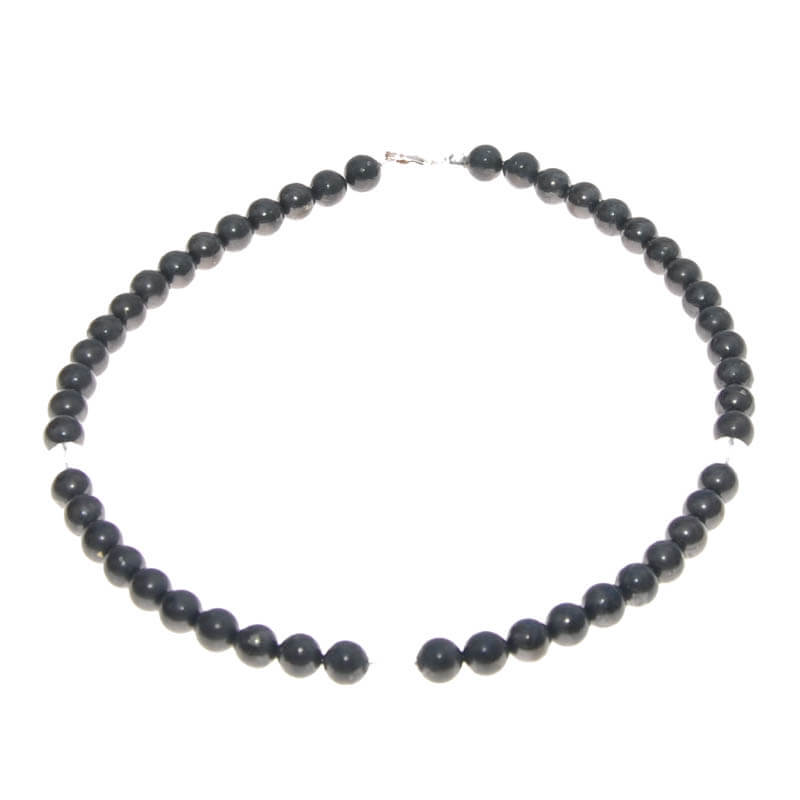 Schungit Kette 45 cm oder 46 cm - Kehuna Stones and Senses