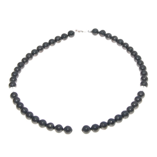 Schungit Kette 45 cm oder 46 cm - Kehuna Stones and Senses