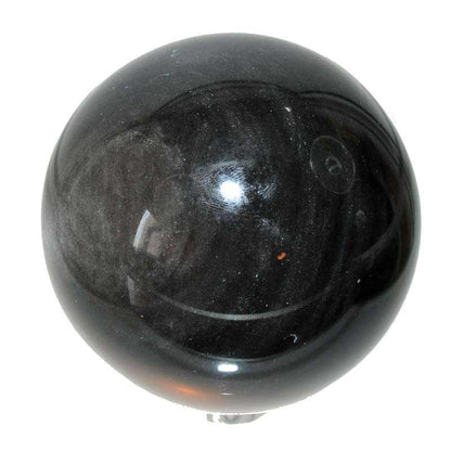 Schungit Kugel 10 cm inklusive Kugelständer - Kehuna Stones and Senses