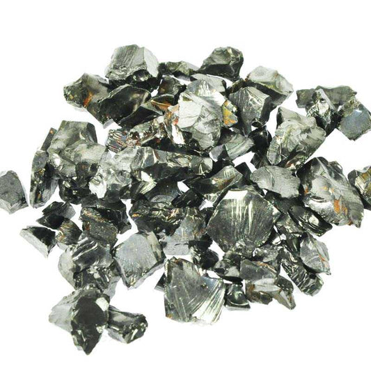 Edel Schungit Rohstein Splitt 1 kg - Kehuna Stones and Senses