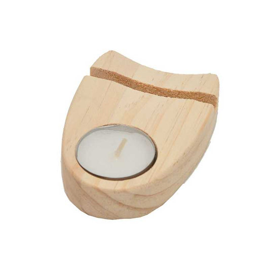 Stein Scheiben Ständer aus Holz - Kehuna Stones and Senses