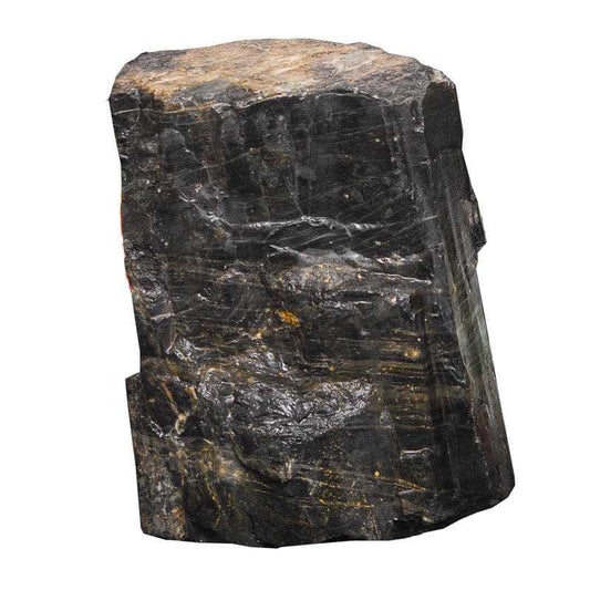 Schwarzer Turmalin Rohstein - Kehuna Stones and Senses