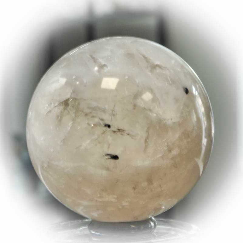 Turmalinquarz Kugel 7cm - Kehuna Stones and Senses