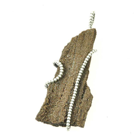Verkieseltes Holz Anhänger 2 - Kehuna Stones and Senses