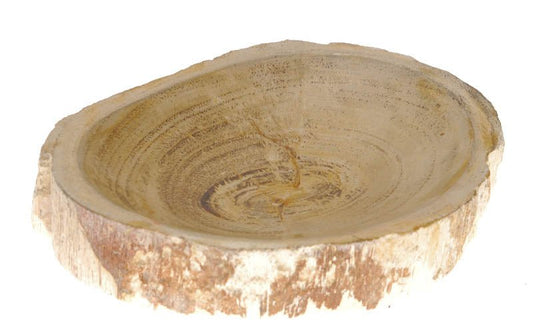 Versteinertes Holz als Schale - Kehuna Stones and Senses