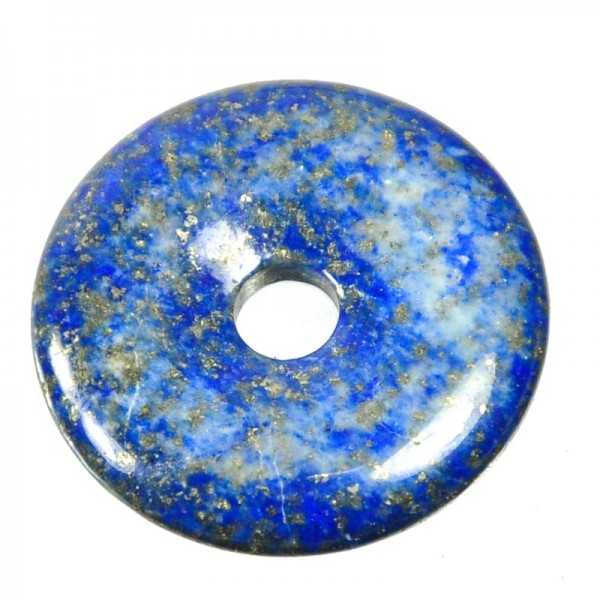 lapislazuli Edelstein Donut Anhänger40mm