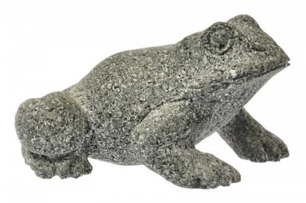 Frosch aus Lawa Basalt