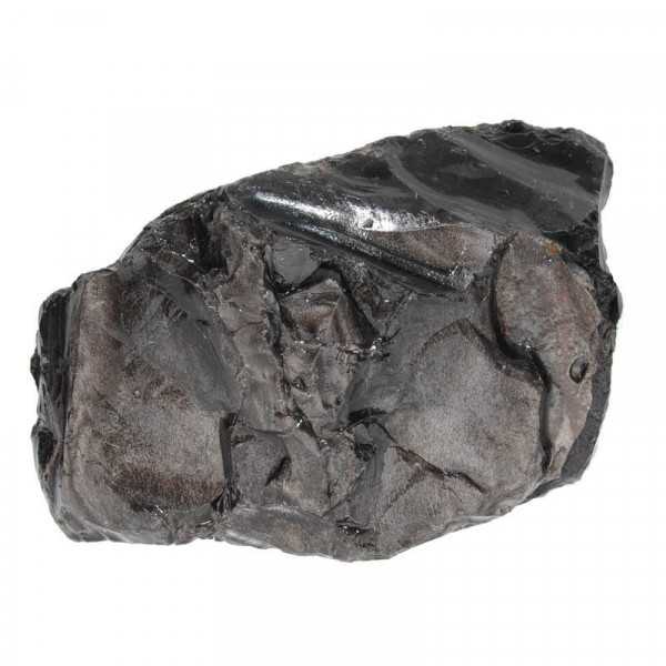 Obsidian Silber Rohstein aus dem Kaukasus