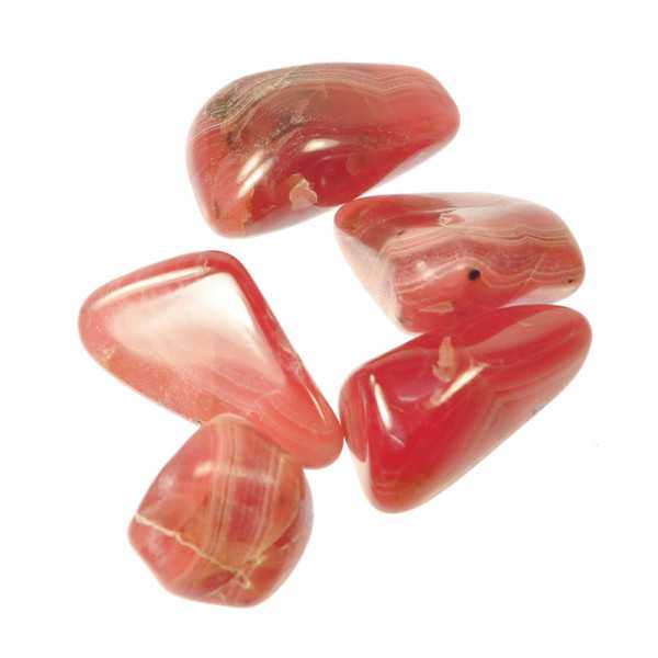 Rhodochrosit Trommelstein