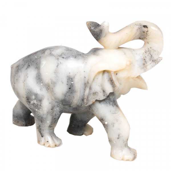 aus Speckstein-Elefant 12 cm Elefant ca Speckstein hoch -