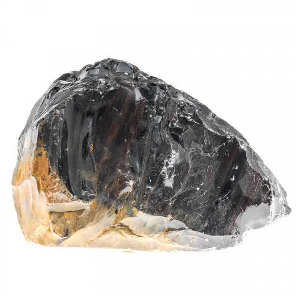Obsidian Rohstein aus dem Kaukasus