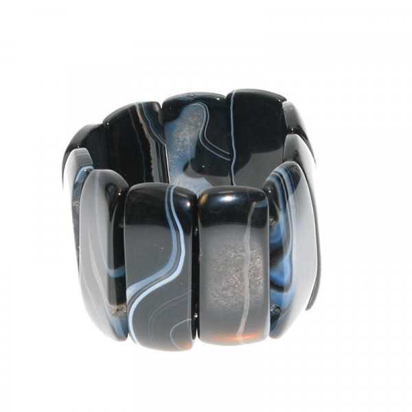 Sardonyx Edelstein Armband 5 cm