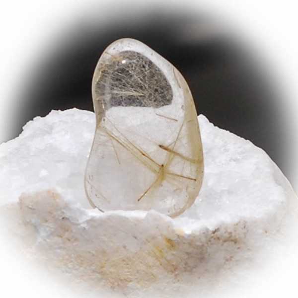 Rutilquarz Trommelstein Extra 1