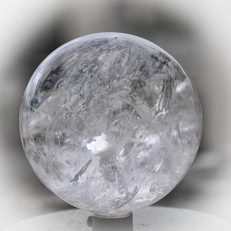 Bergkristall  Doppelkugel Pendel  ca 6 cm groß Edelstein
