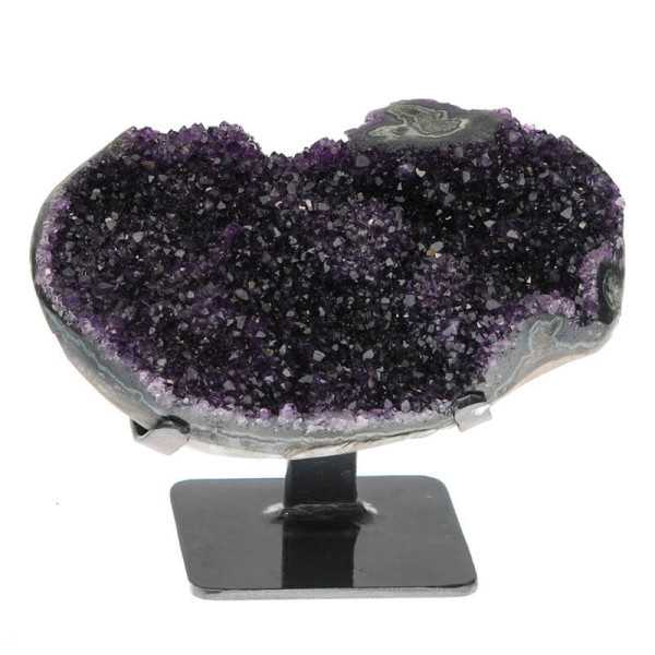 dunkle amethystdruse 