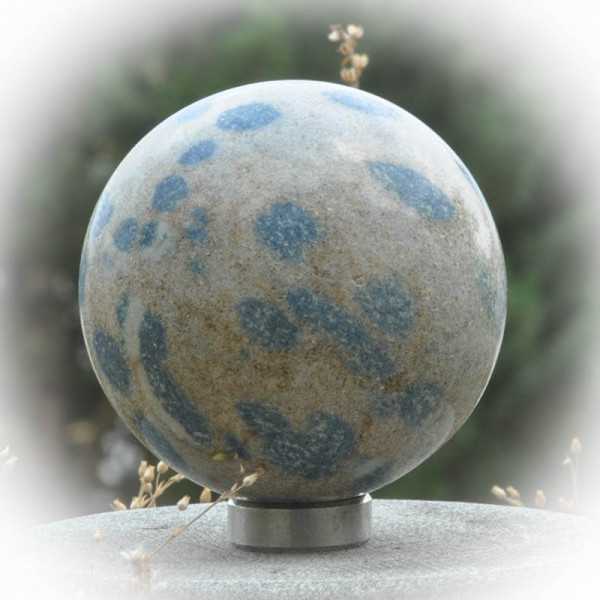 Azurit in Granit Kugeln 6 cm