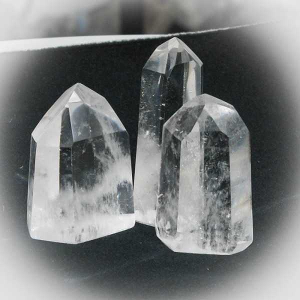 Bergkristall Spitzen Lot - 3 Stück im Set zum Sonderpreis