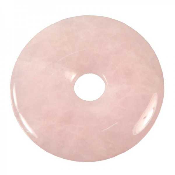 Rosenquarz-Donut 40